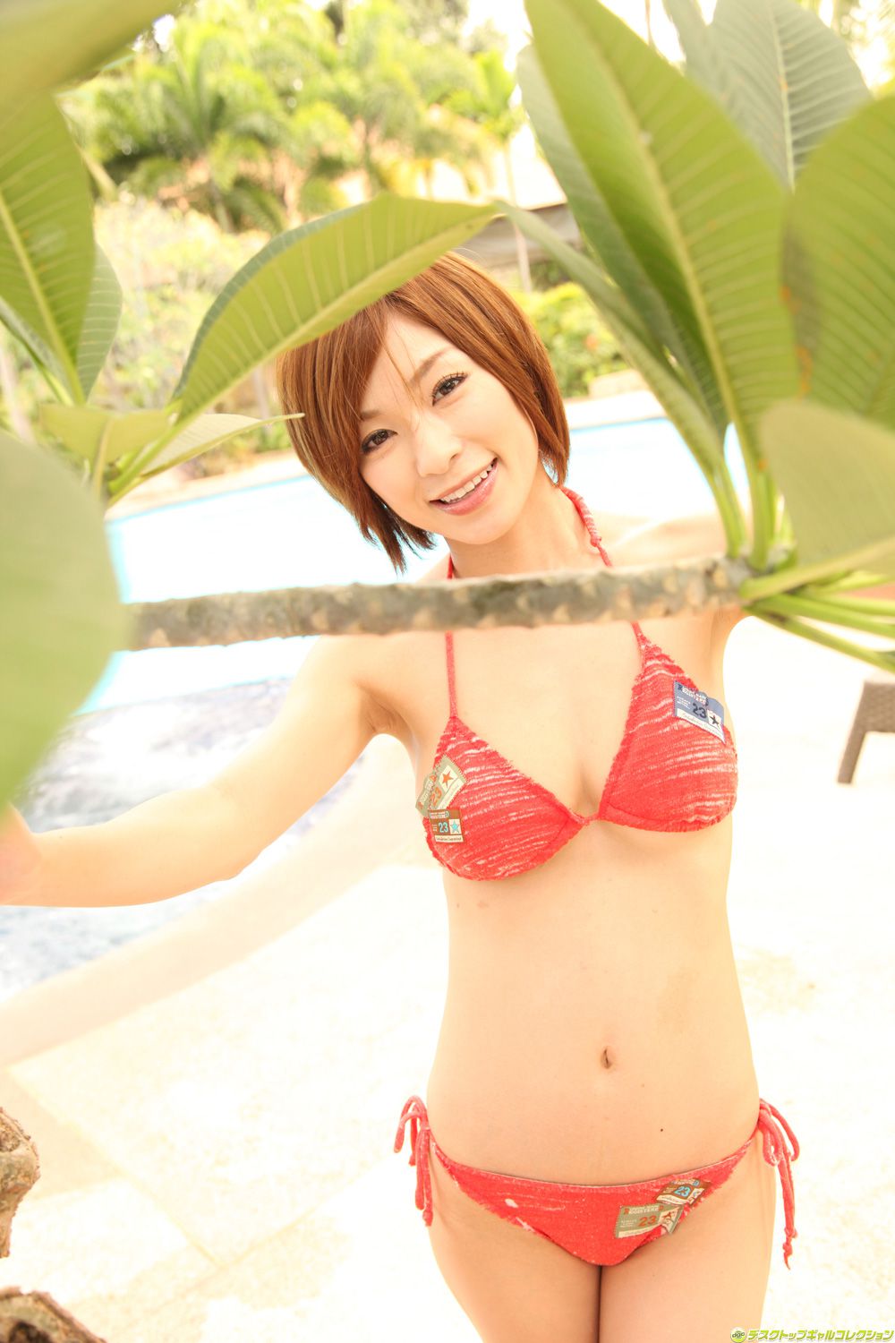 Kaho Kasumi / Kaho Kasumi << Slender Beautiful Actress and Tropical Vacation >> [DGC] NO.1031