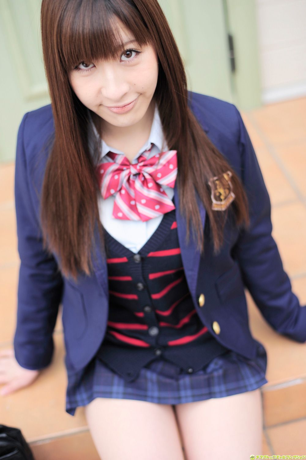[DGC] NO.940 Marina Yamasa Yamasaki Harina/ Yamasaki Marina Uniformed beautiful girl heaven