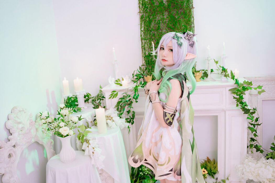 Coser@爆机少女喵小吉 Nekokoyoshi – Genshin Impact Nahida