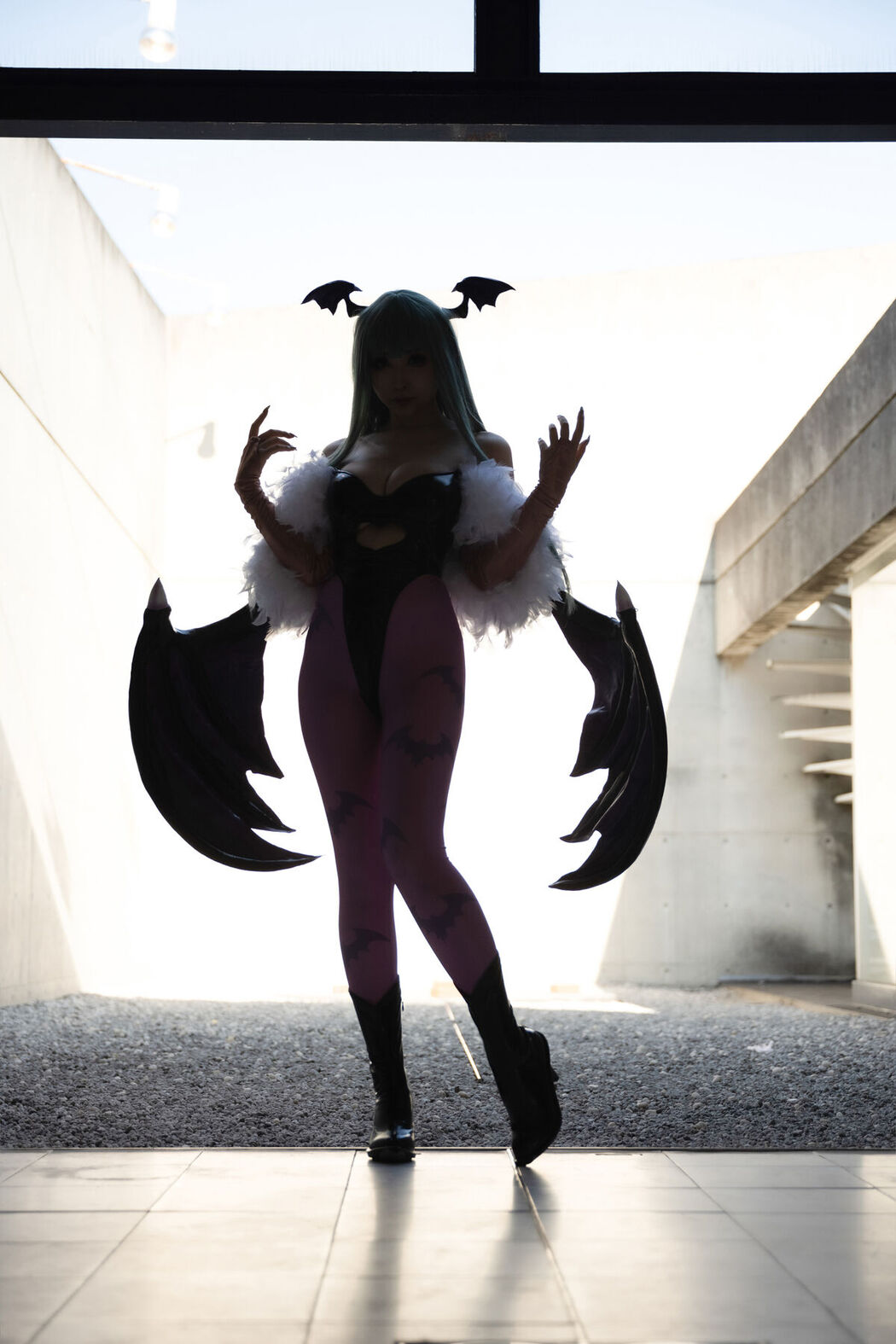 Coser@Reku Momoiro 桃色れく &#8211; Morrigan Aensland Part5