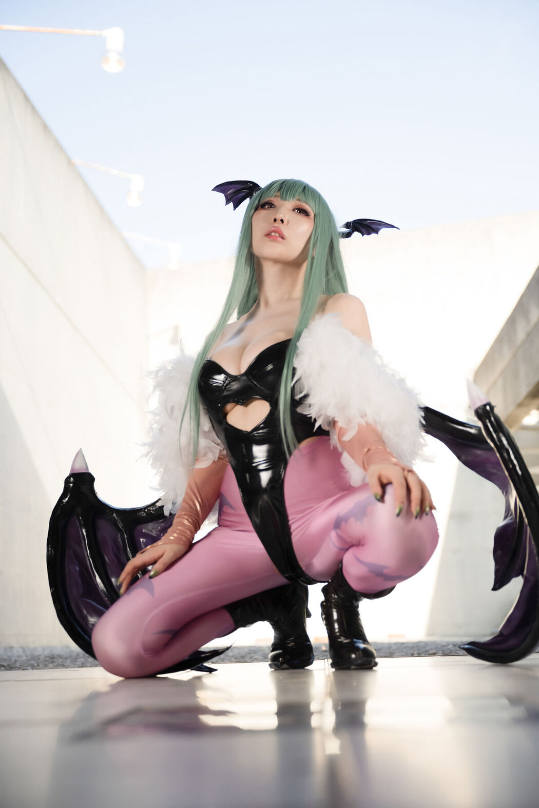 Coser@Reku Momoiro 桃色れく &#8211; Morrigan Aensland Part5