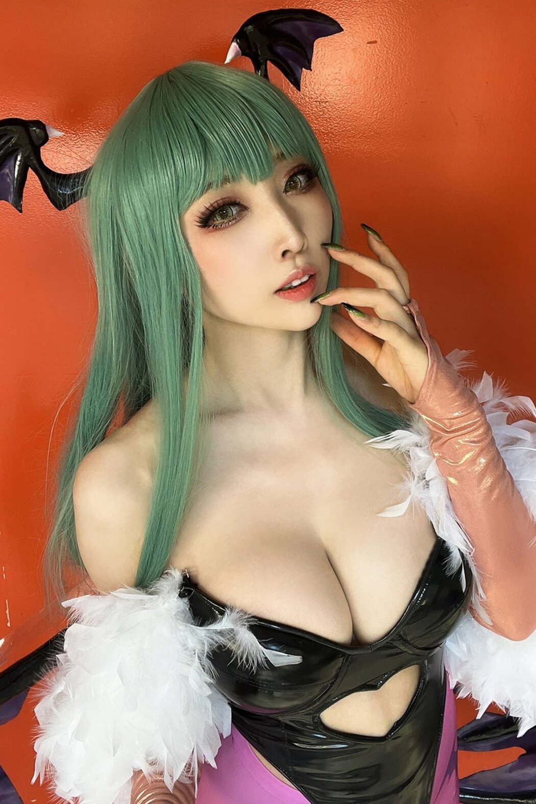 Coser@Reku Momoiro 桃色れく – Morrigan Aensland Part4 Cover Photo