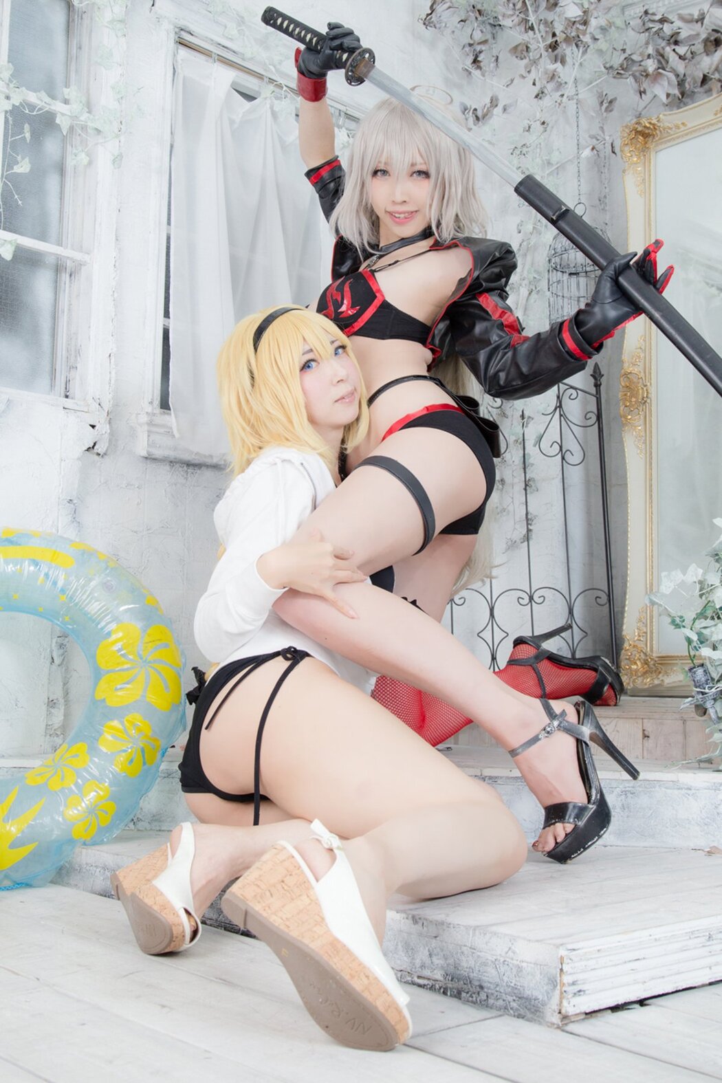 Coser@Reku Momoiro 桃色れく – ふたつの竜の魔女 Part5 Cover Photo