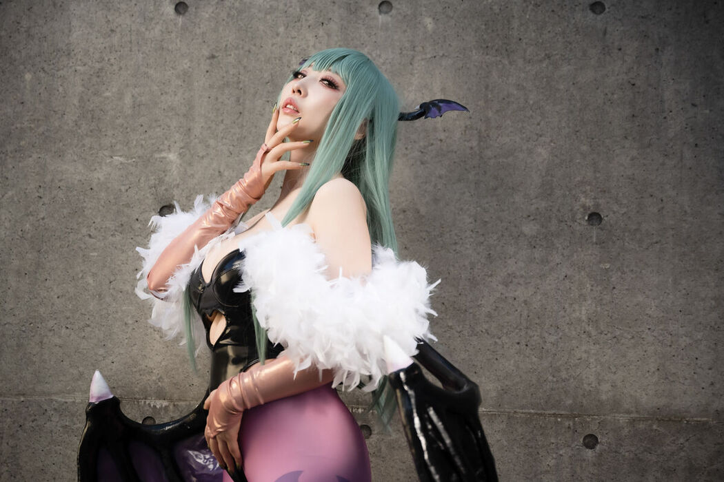 Coser@Reku Momoiro 桃色れく &#8211; Morrigan Aensland Part5