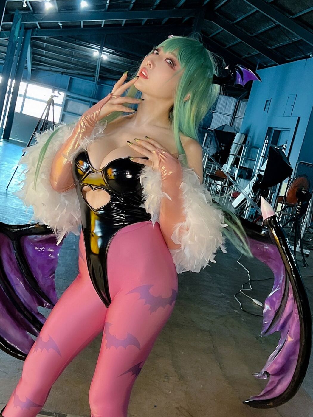 Coser@Reku Momoiro 桃色れく &#8211; Morrigan Aensland Part3