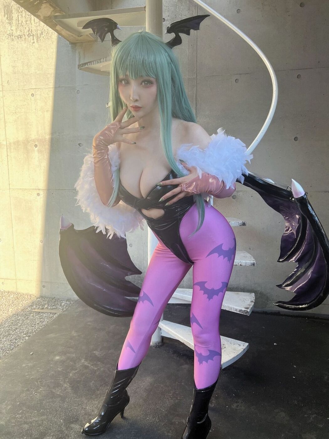 Coser@Reku Momoiro 桃色れく – Morrigan Aensland Part5