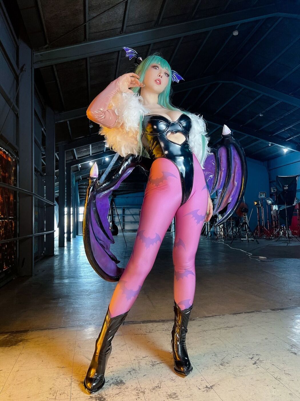 Coser@Reku Momoiro 桃色れく &#8211; Morrigan Aensland Part3