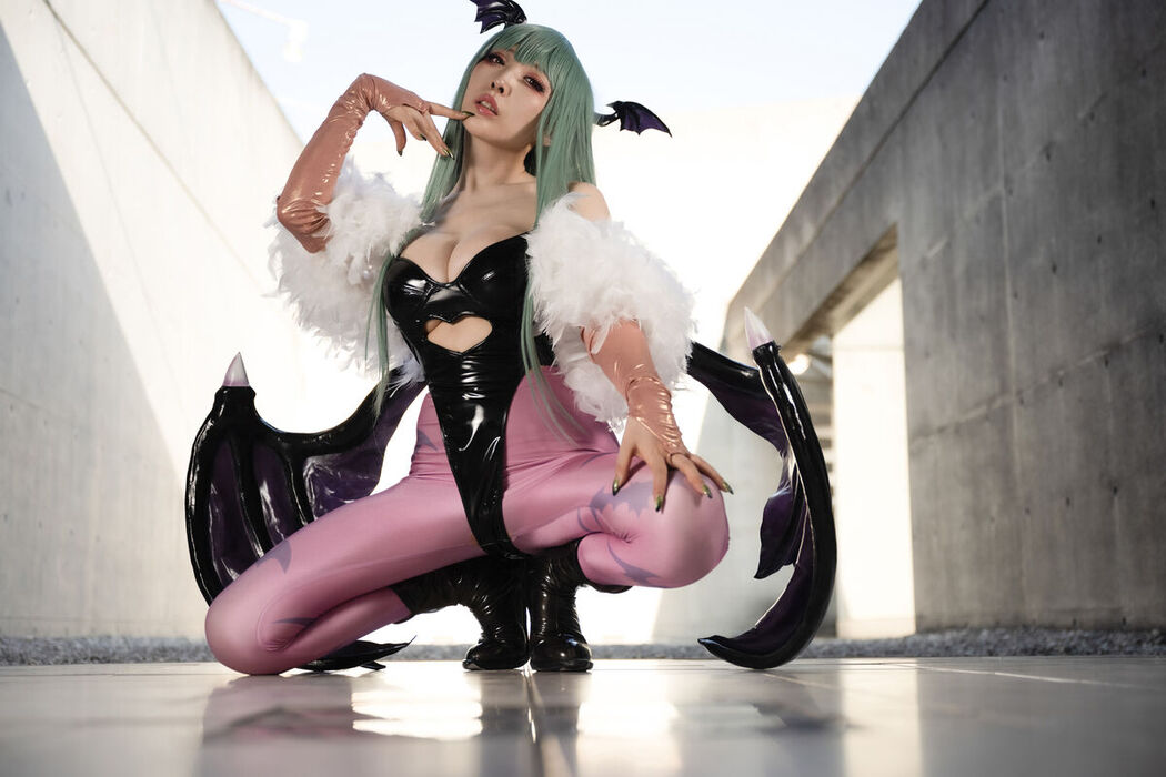 Coser@Reku Momoiro 桃色れく &#8211; Morrigan Aensland Part5