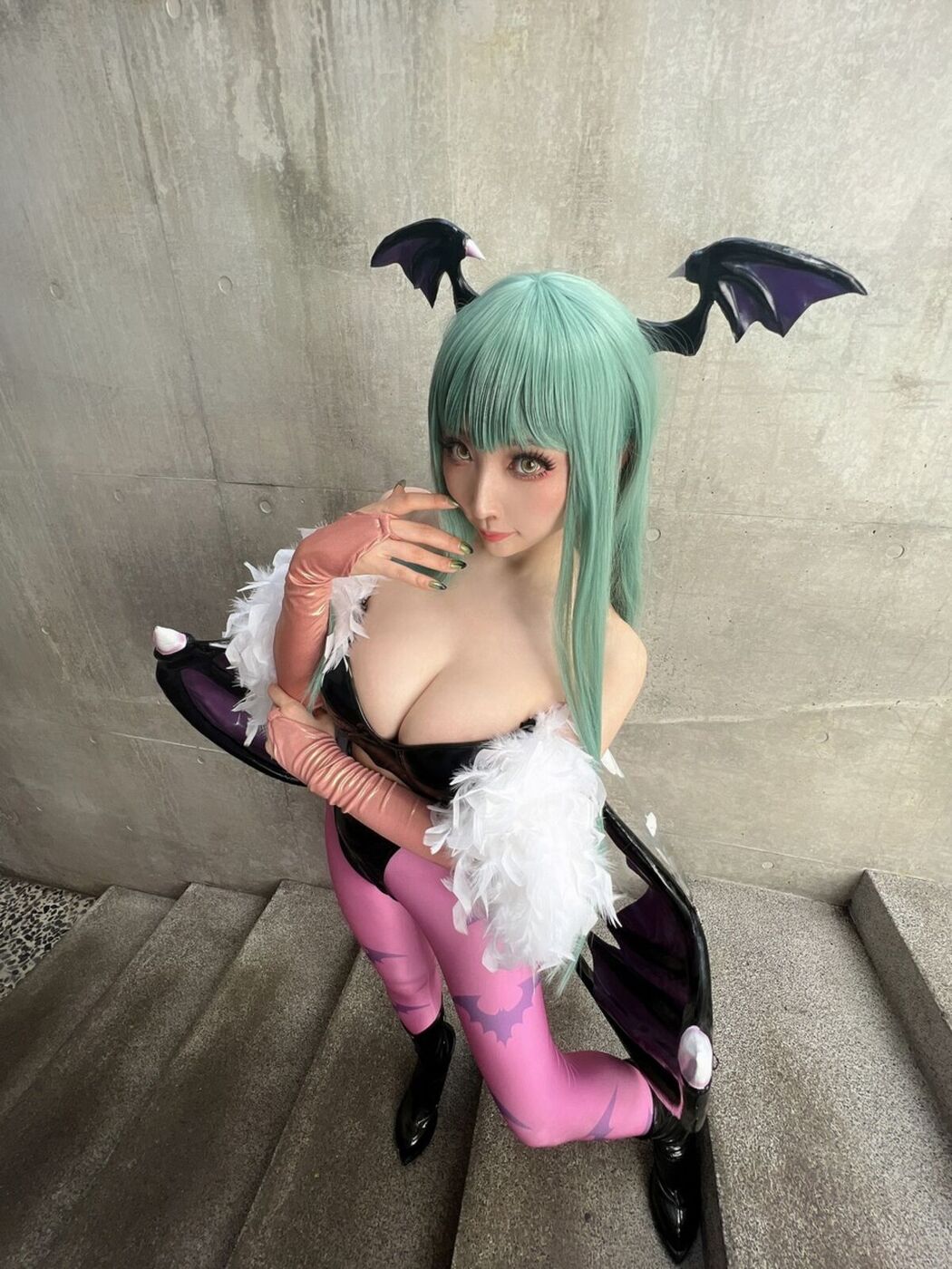 Coser@Reku Momoiro 桃色れく &#8211; Morrigan Aensland Part4