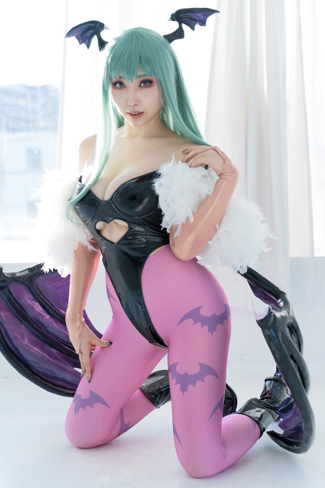 Coser@Reku Momoiro 桃色れく – Morrigan Aensland Part2 Cover Photo