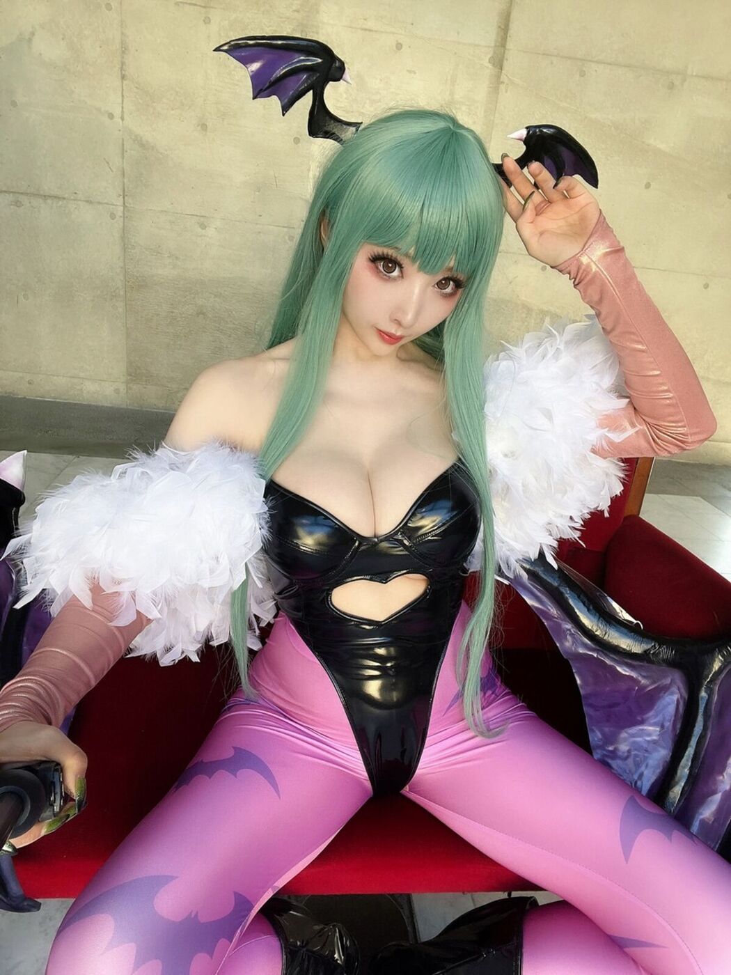 Coser@Reku Momoiro 桃色れく &#8211; Morrigan Aensland Part4