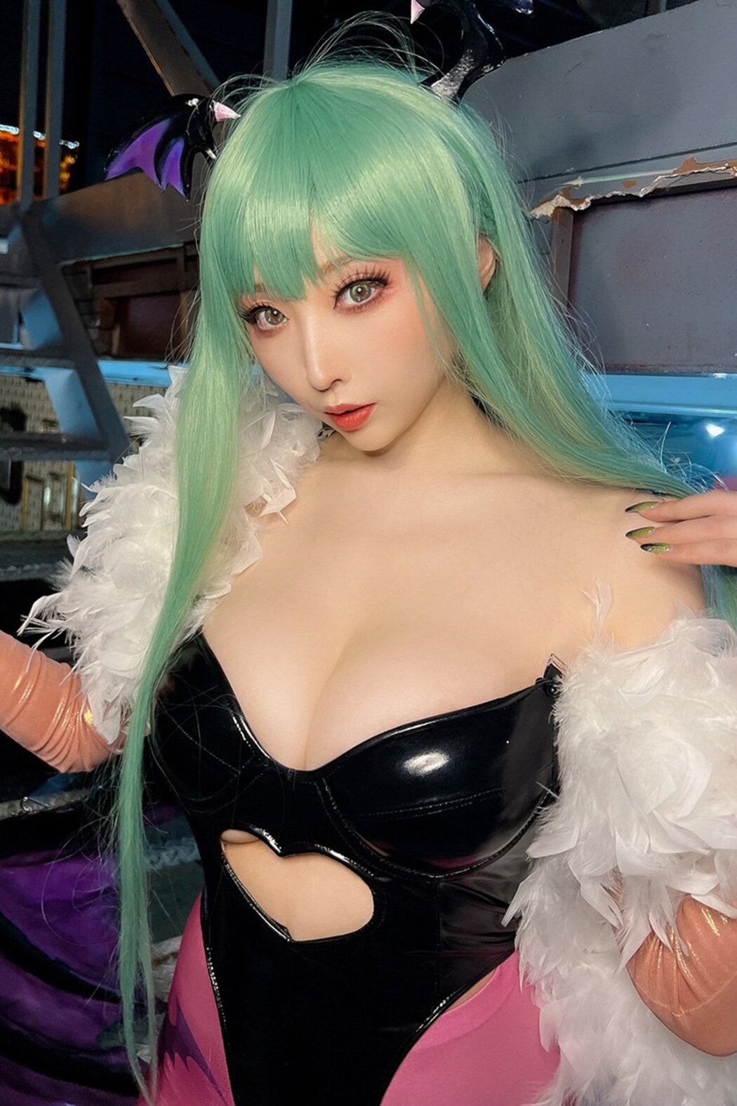 Coser@Reku Momoiro 桃色れく – Morrigan Aensland Part3 Cover Photo