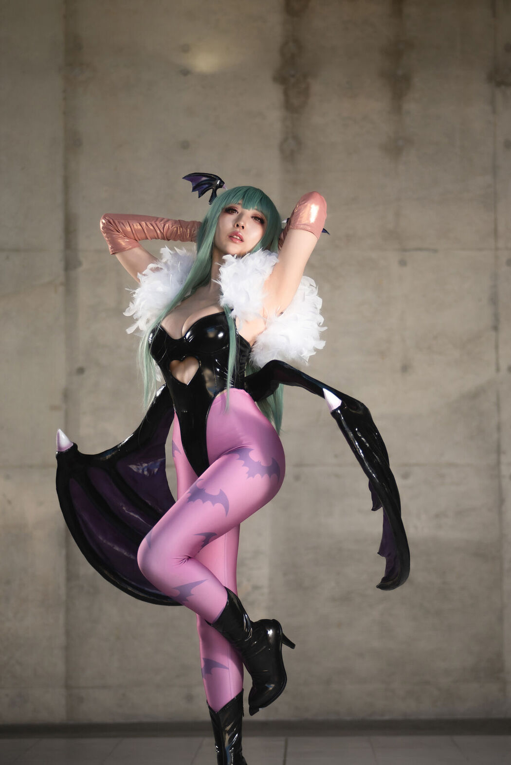 Coser@Reku Momoiro 桃色れく &#8211; Morrigan Aensland Part5
