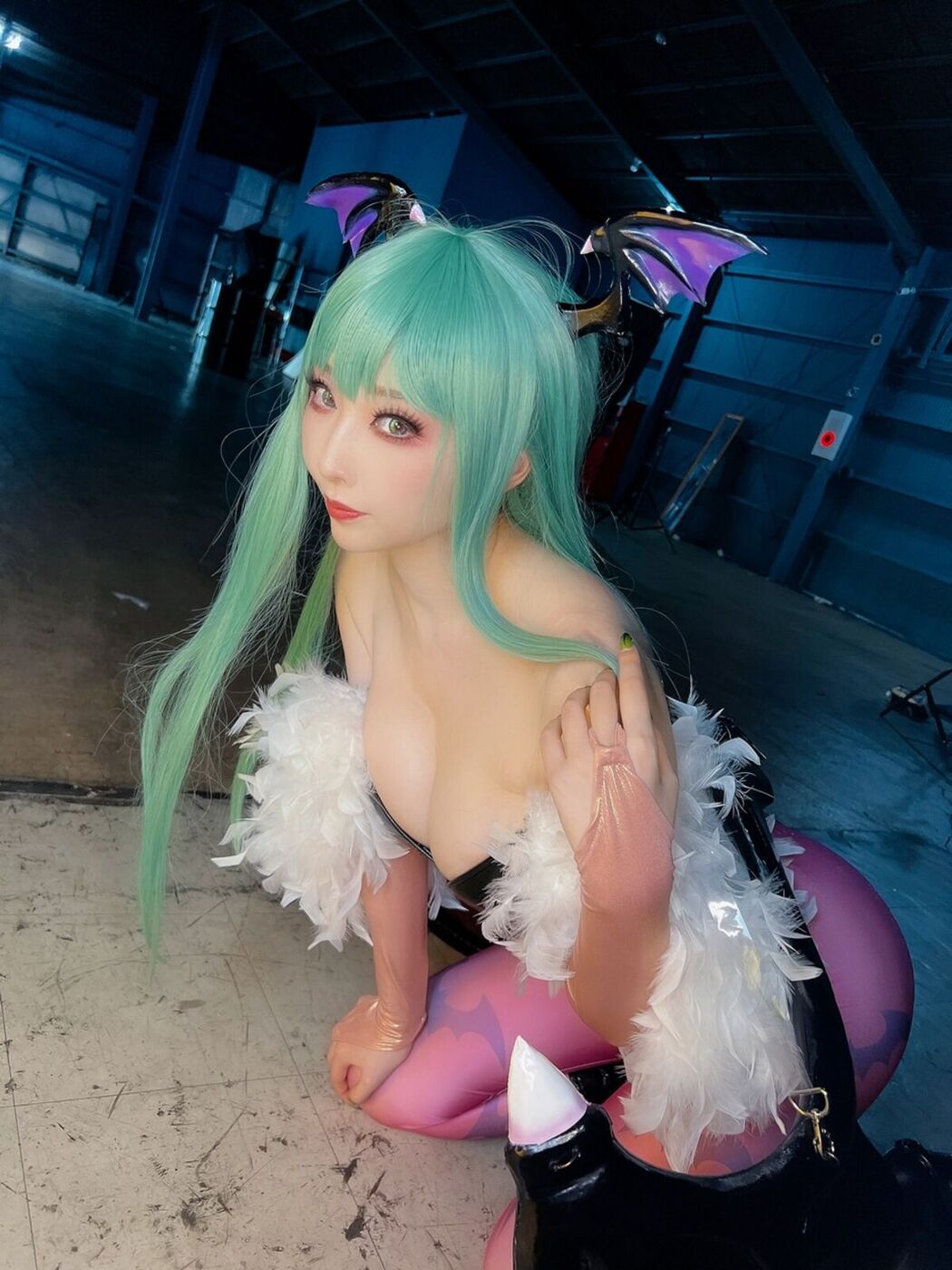 Coser@Reku Momoiro 桃色れく &#8211; Morrigan Aensland Part3