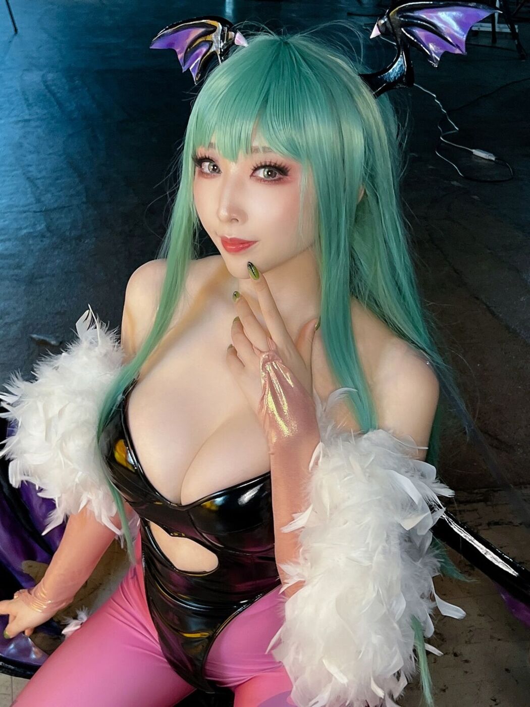 Coser@Reku Momoiro 桃色れく &#8211; Morrigan Aensland Part3