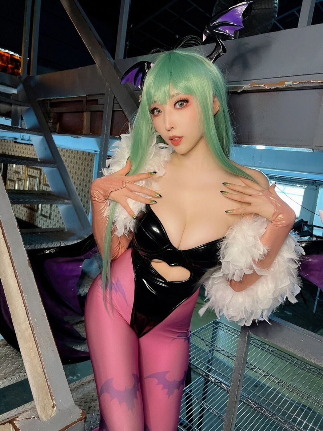 Coser@Reku Momoiro 桃色れく &#8211; Morrigan Aensland Part3