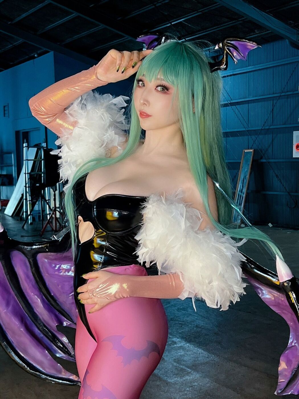 Coser@Reku Momoiro 桃色れく &#8211; Morrigan Aensland Part3