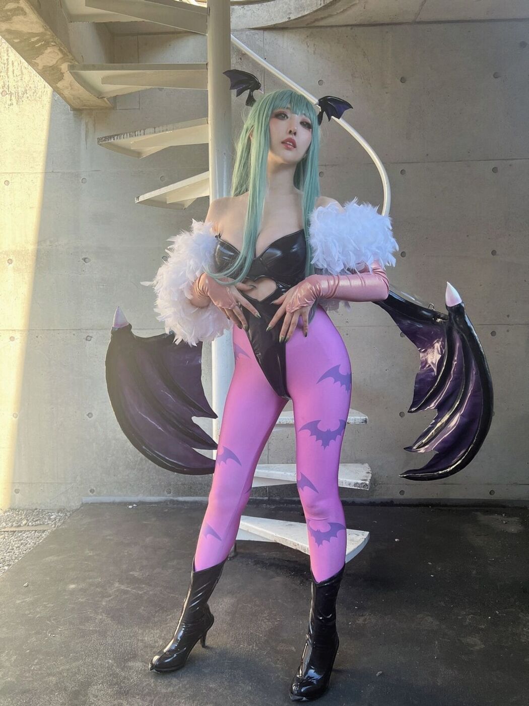 Coser@Reku Momoiro 桃色れく – Morrigan Aensland Part5
