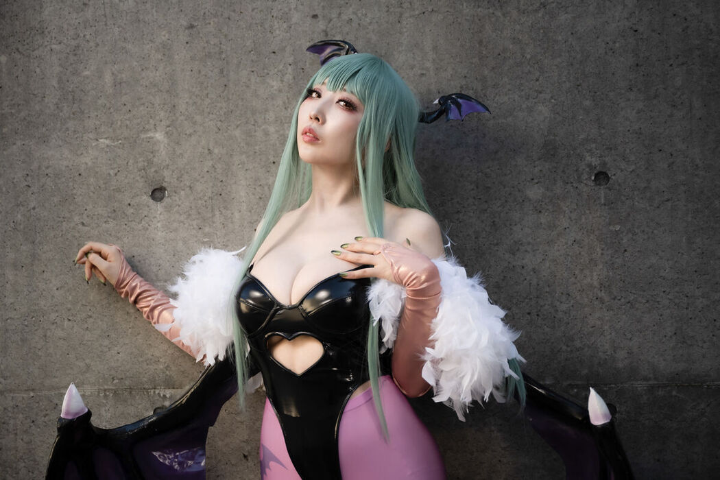 Coser@Reku Momoiro 桃色れく &#8211; Morrigan Aensland Part5