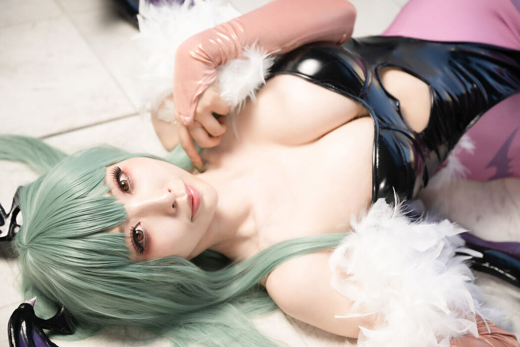 Coser@Reku Momoiro 桃色れく &#8211; Morrigan Aensland Part5