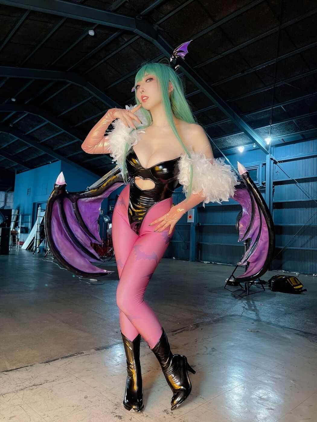 Coser@Reku Momoiro 桃色れく &#8211; Morrigan Aensland Part3