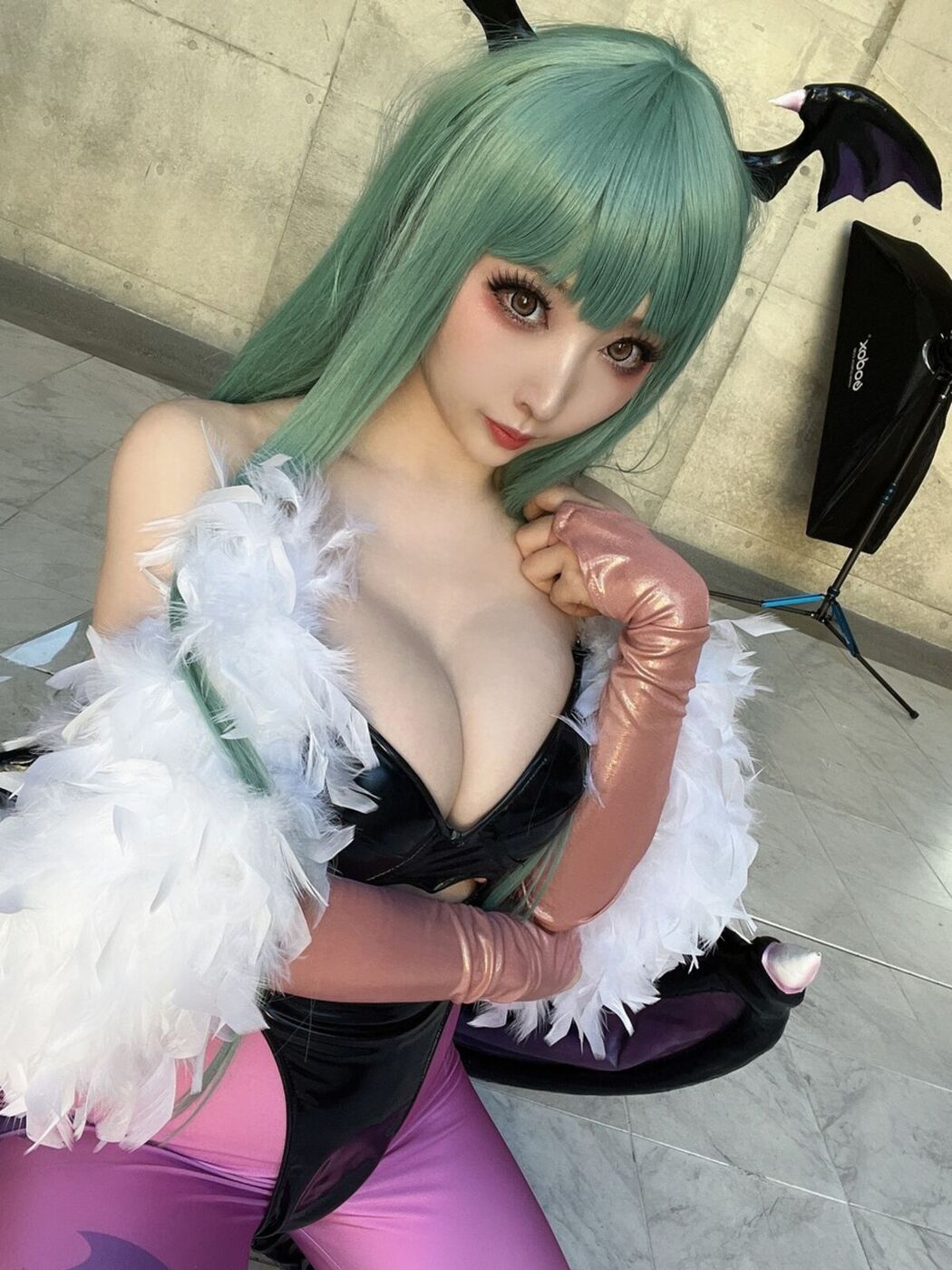 Coser@Reku Momoiro 桃色れく – Morrigan Aensland Part5