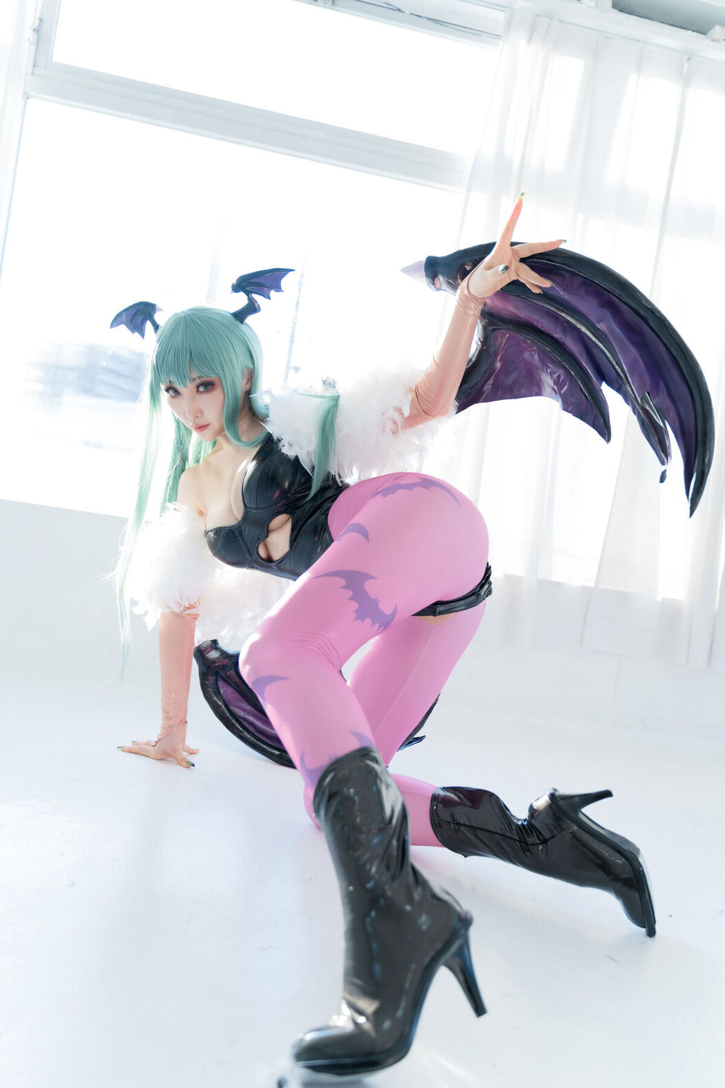 Coser@Reku Momoiro 桃色れく – Morrigan Aensland Part2