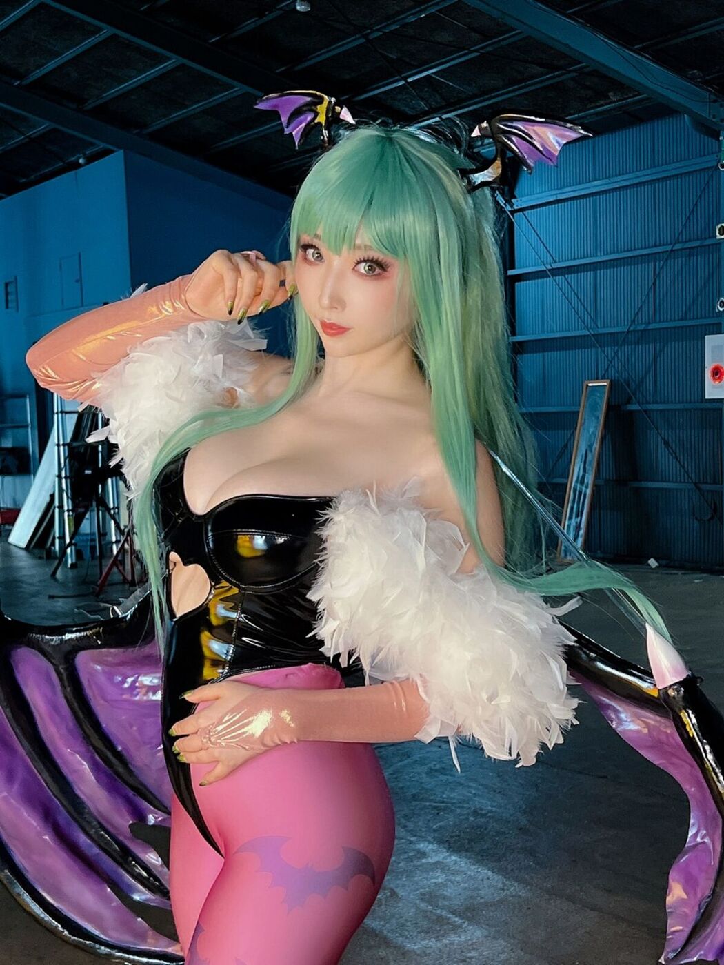 Coser@Reku Momoiro 桃色れく &#8211; Morrigan Aensland Part3