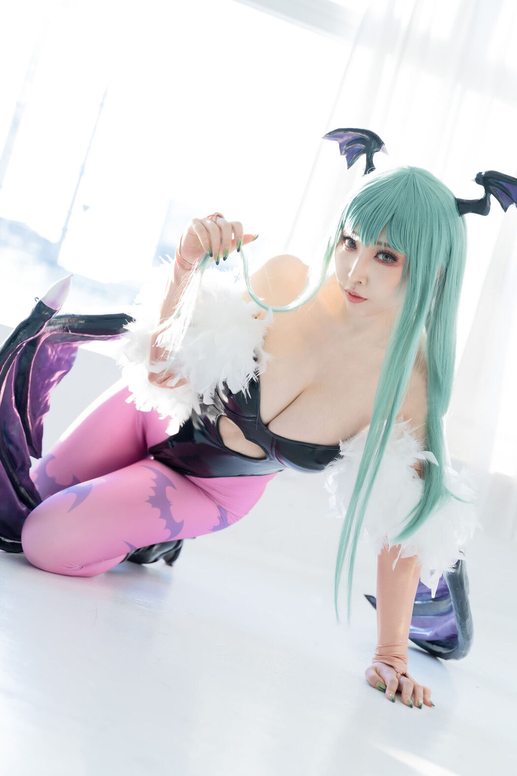 Coser@Reku Momoiro 桃色れく &#8211; Morrigan Aensland Part2