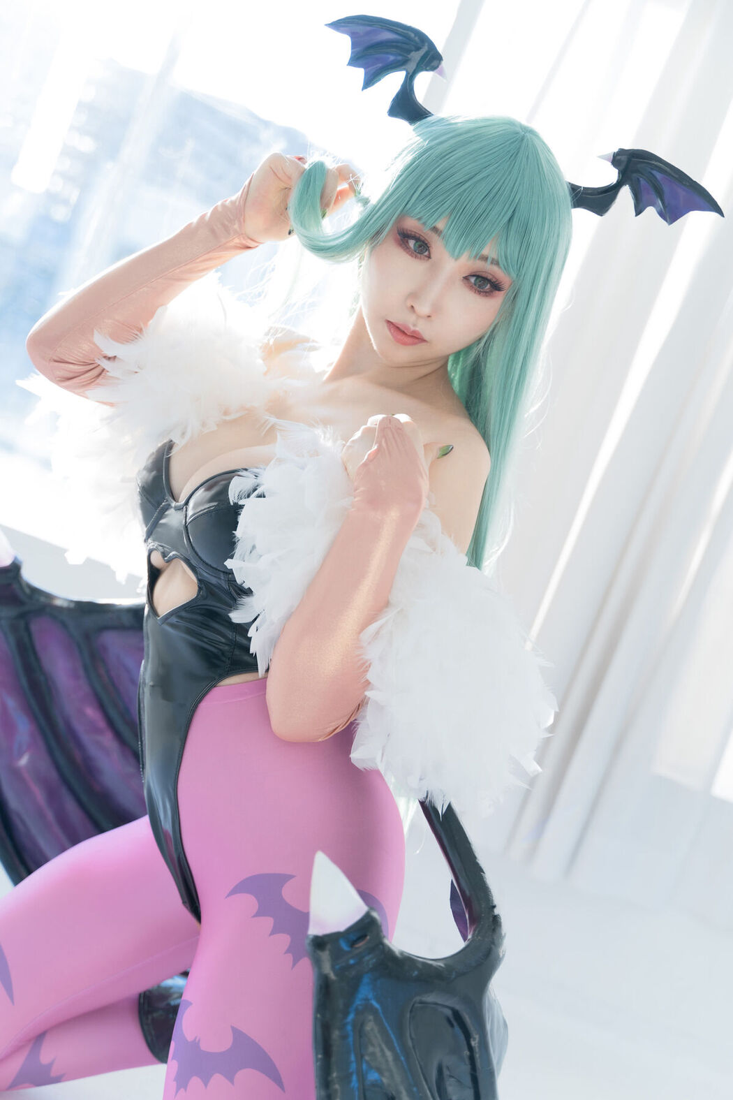 Coser@Reku Momoiro 桃色れく – Morrigan Aensland Part2