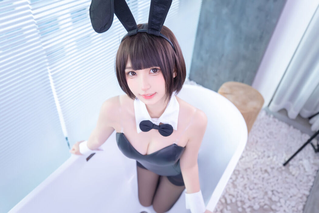 Coser@神楽坂真冬 Vol.089 绝对企画-兔女郎与钢管 バニーバブル Part2