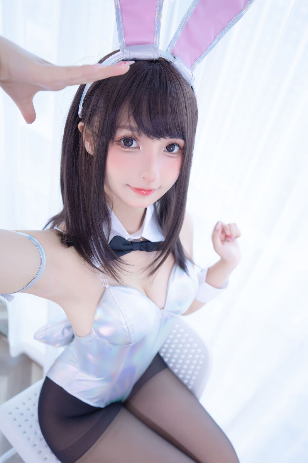 Coser@神楽坂真冬 Vol.089 绝对企画-兔女郎与钢管 バニーバブル Part1