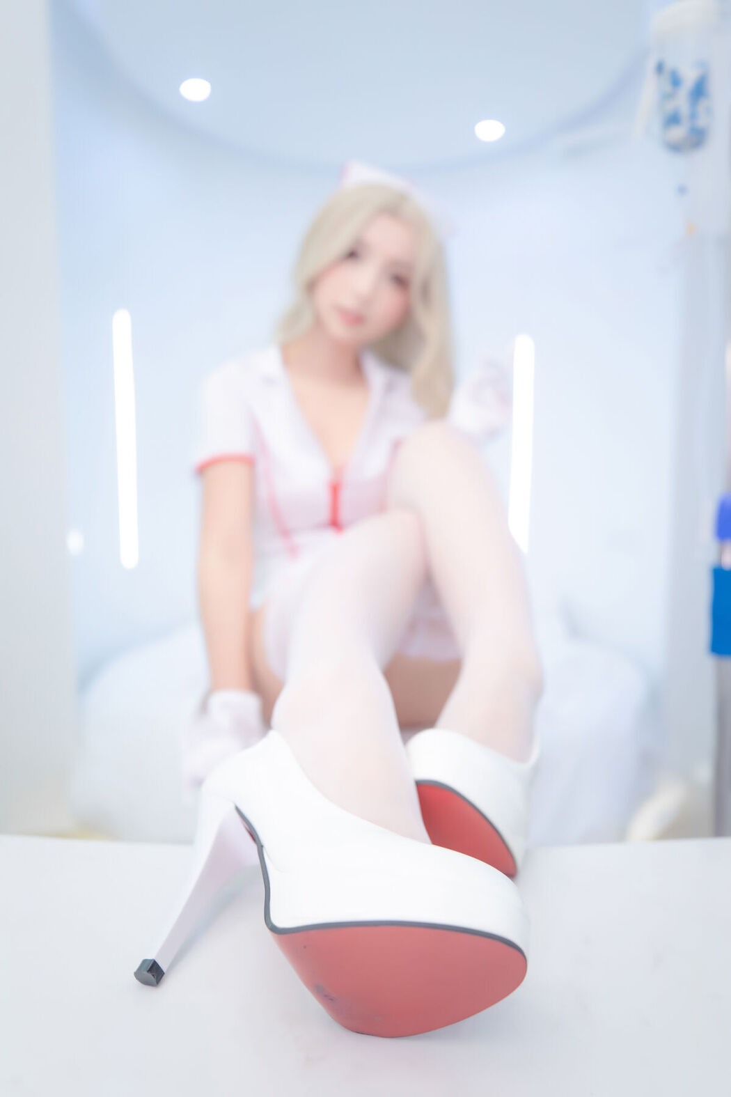 Coser@神楽坂真冬 Vol.084 绝对企画-白丝护士 心身バランス Part3