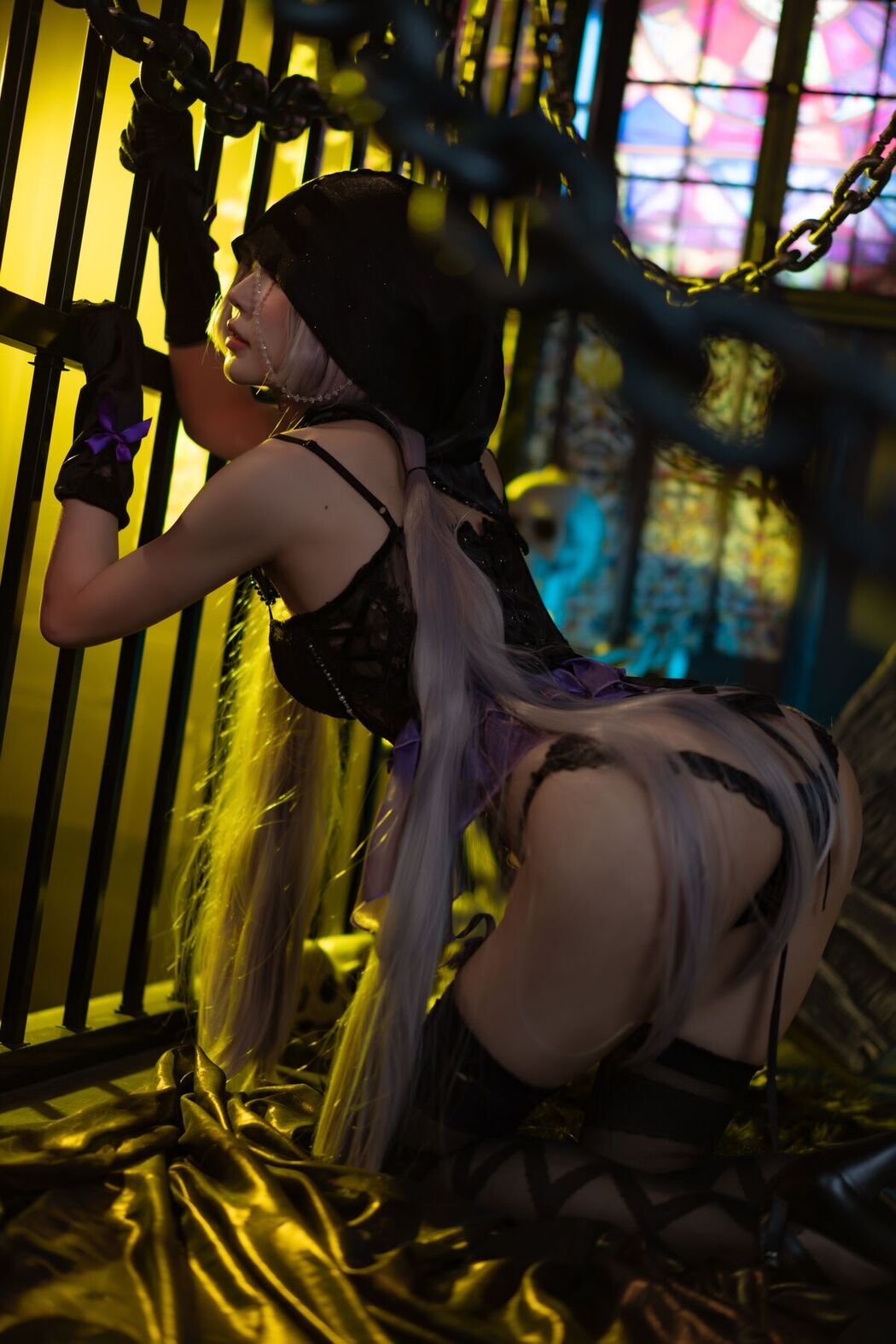 Coser@阿包也是兔娘 &#8211; 午夜瞌睡魔女