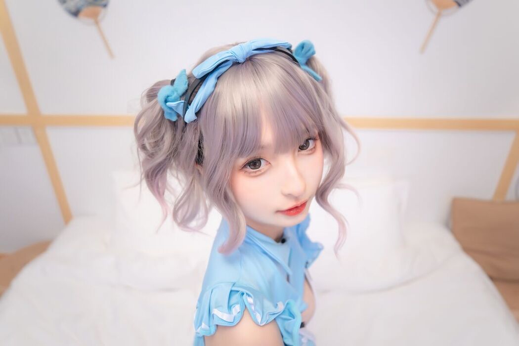 Coser@神楽坂真冬 Vol.097 蓝调女仆