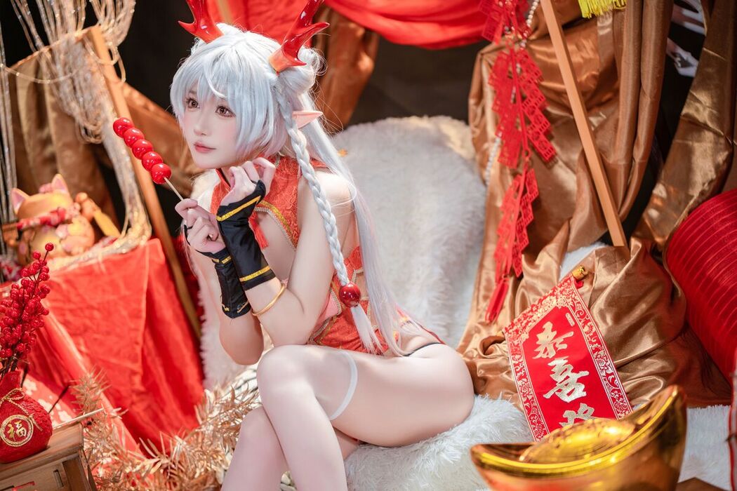 Coser@阿包也是兔娘 &#8211; 新春贺图 龙妹