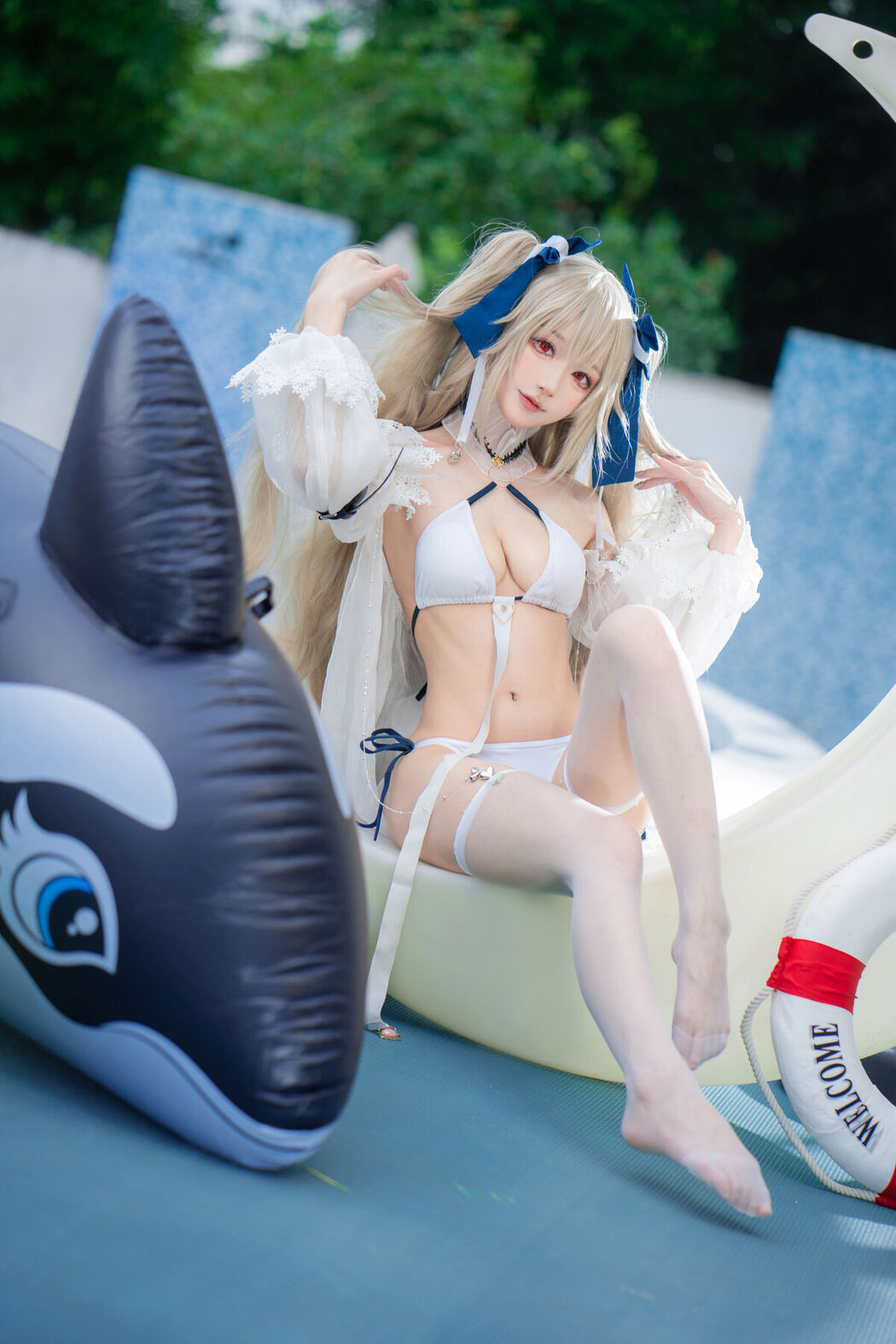 Coser@阿包也是兔娘 &#8211; 安克雷奇泳装