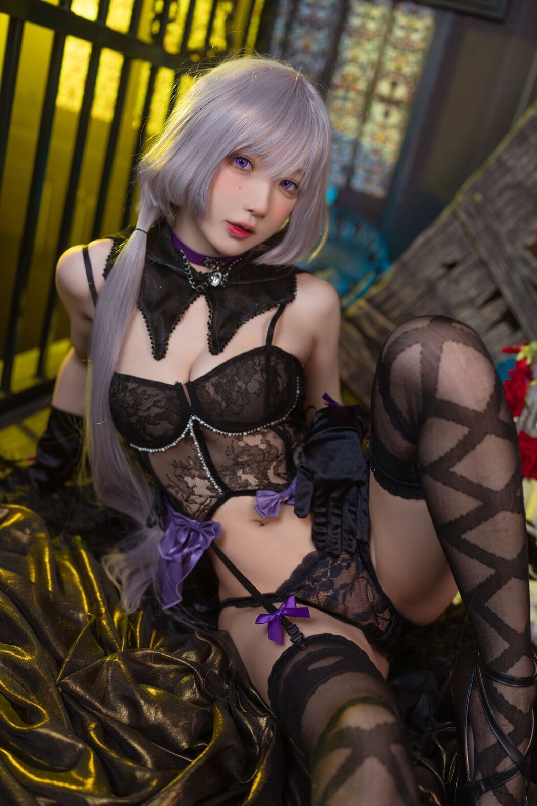 Coser@阿包也是兔娘 &#8211; 午夜瞌睡魔女