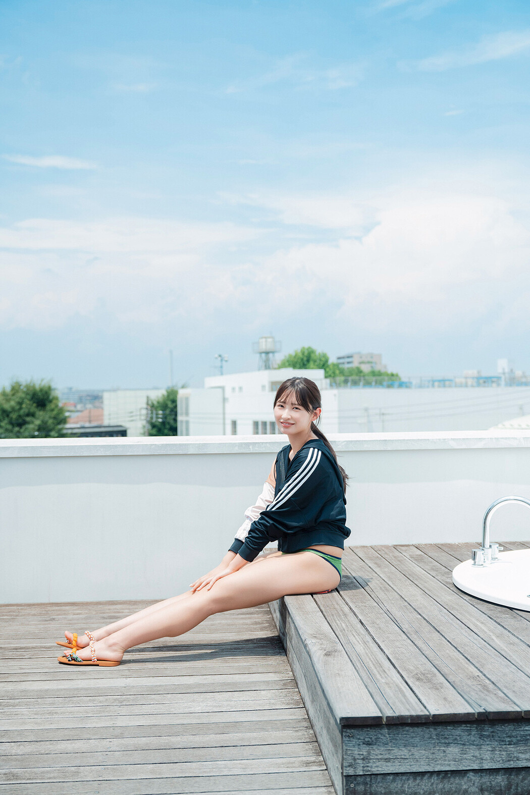 Hinata Matsumoto 松本日向, FLASHデジタル写真集 「もう、あんま見んといてや」 Set.02