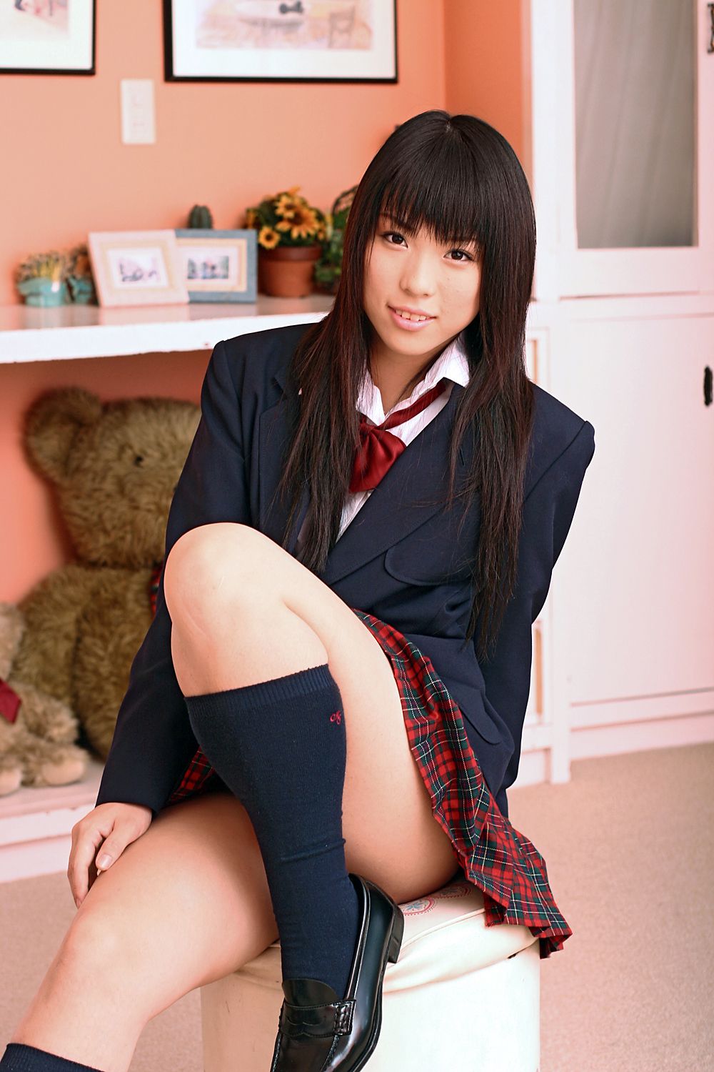 [DGC] NO.375 Chiharu Shirakawa 白川ちはる Uniform beautiful girl heaven