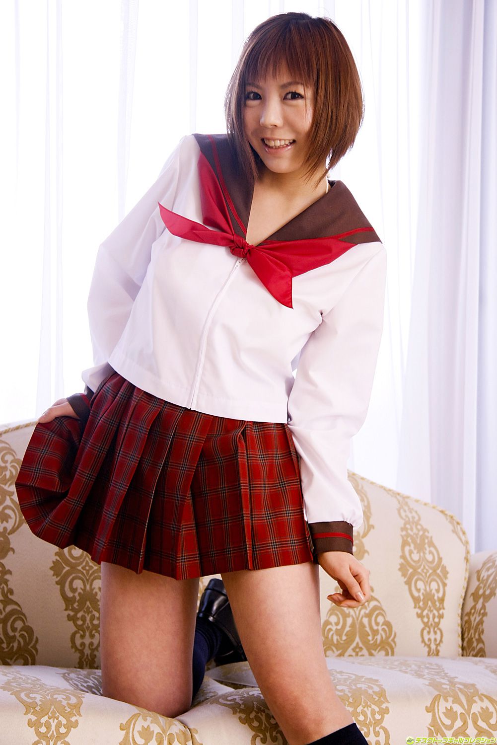 [DGC] NO.562 Momo Kasuga Kasuga Momo Uniform Beautiful Girl Heaven