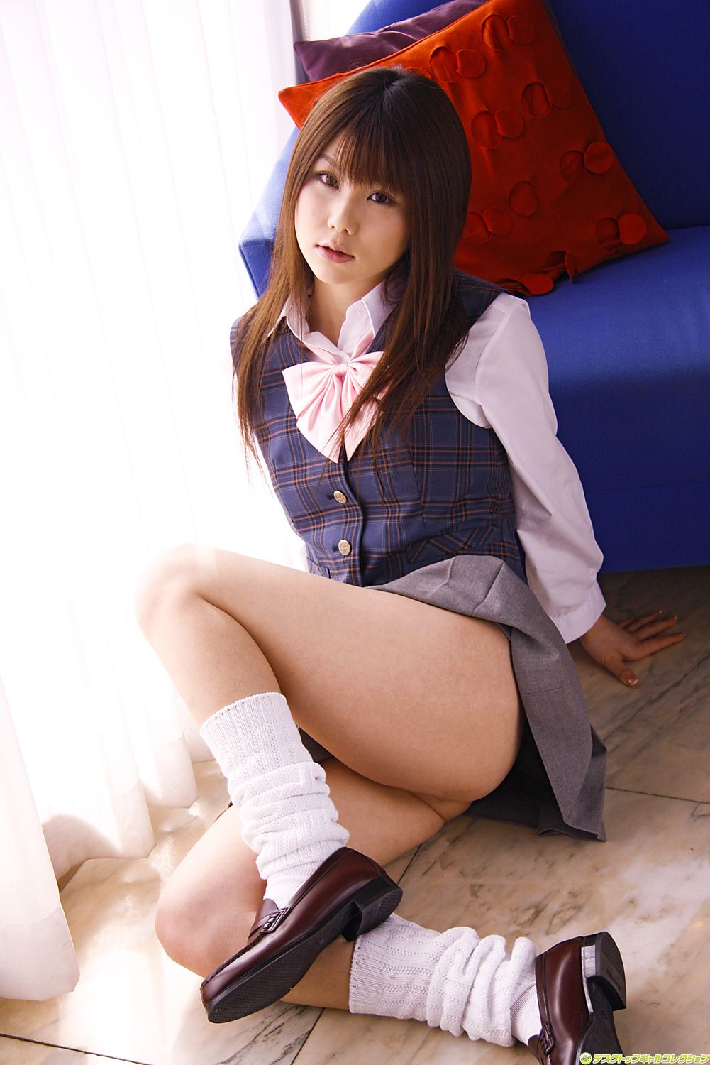 [DGC] NO.561 Yukina Momoyama 桃山ゆきな Uniform beautiful girl heaven