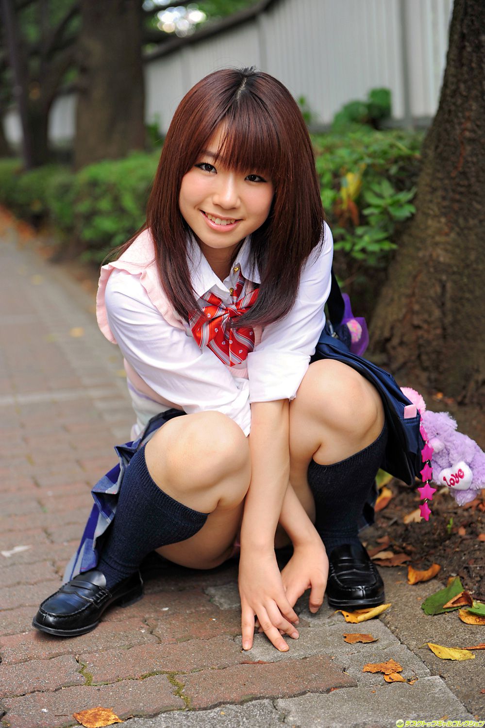 [DGC] NO.885 Hikari Azuma あずまひかり Uniform beautiful girl heaven