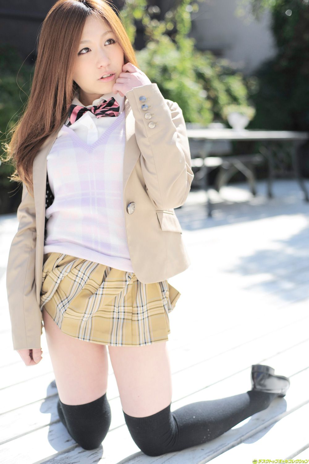 [DGC] NO.962 Miyu Kanzaki Miyu Kamisaki Uniform Beautiful Girl Heaven