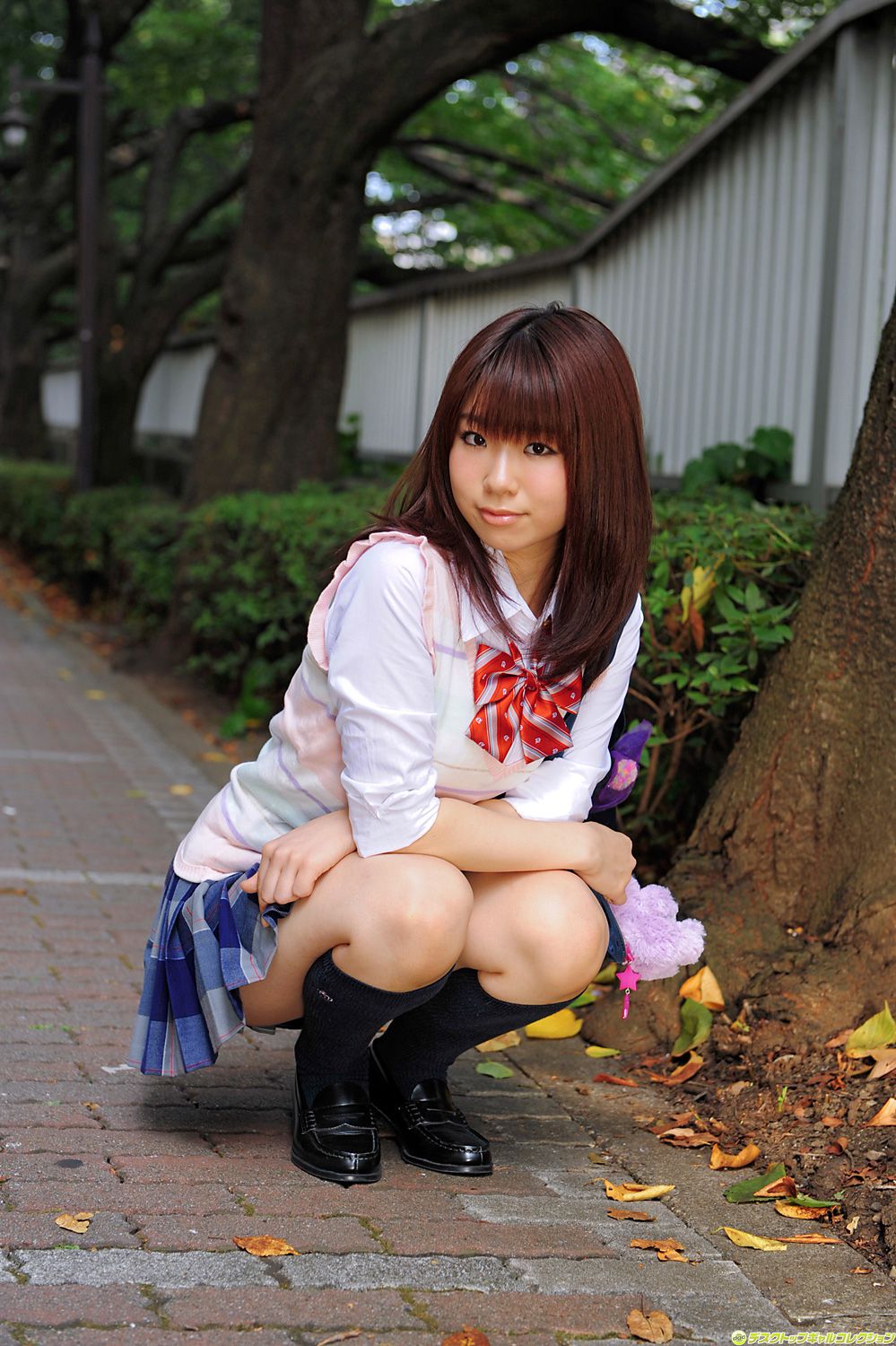 [DGC] NO.885 Hikari Azuma あずまひかり Uniform beautiful girl heaven