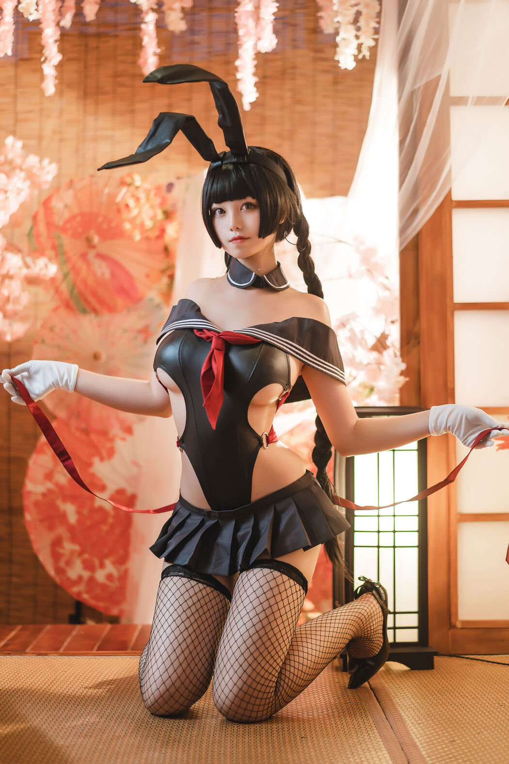 [Net Red COS] Cute Miss Sister Honey Cat Qiu - Maoyue Peach