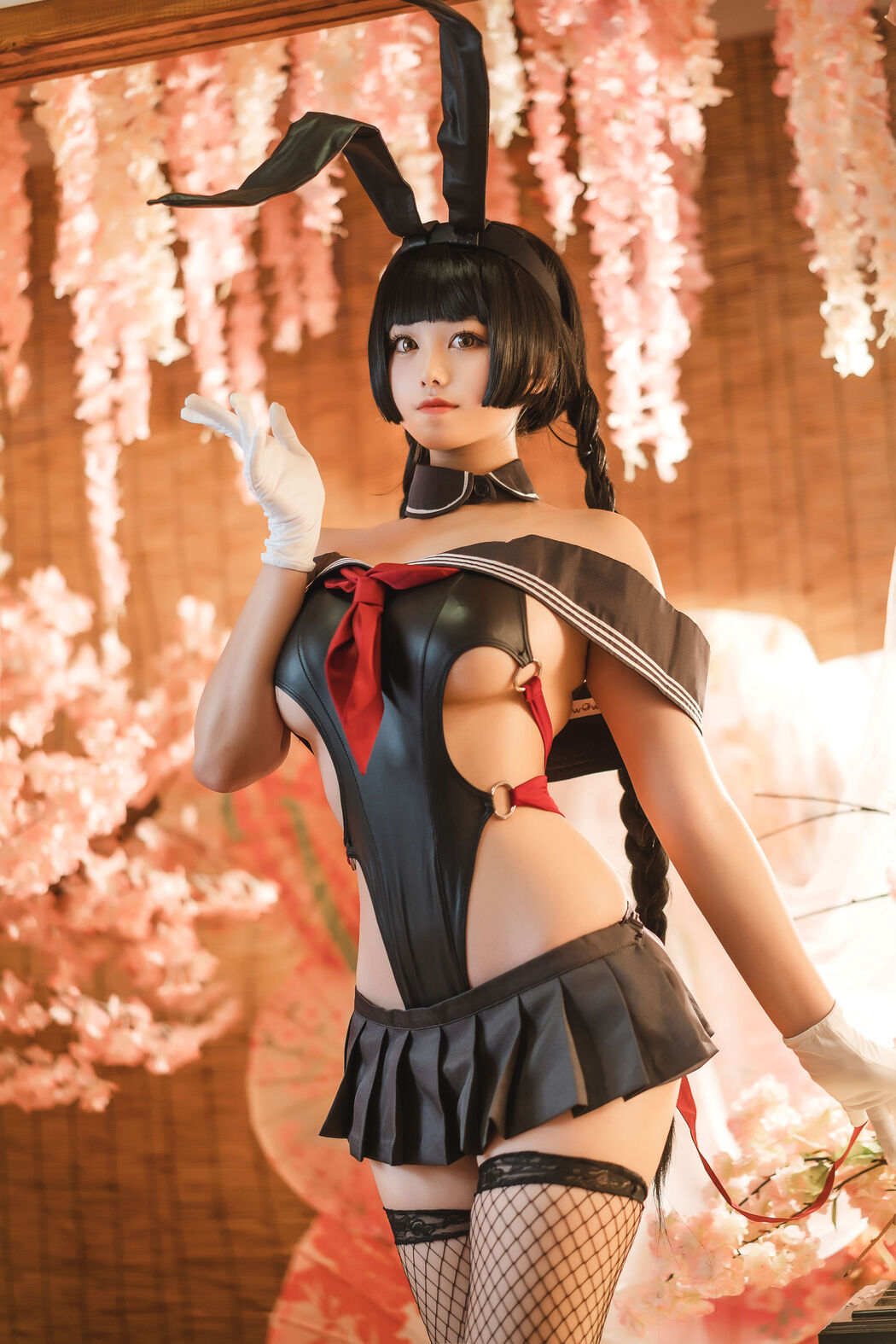 [Net Red COS] Cute Miss Sister Honey Cat Qiu - Maoyue Peach