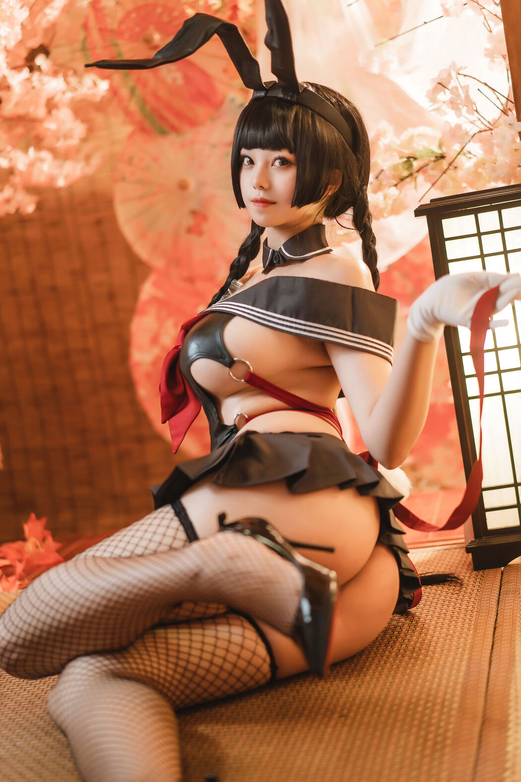 [Net Red COS] Cute Miss Sister Honey Cat Qiu - Maoyue Peach