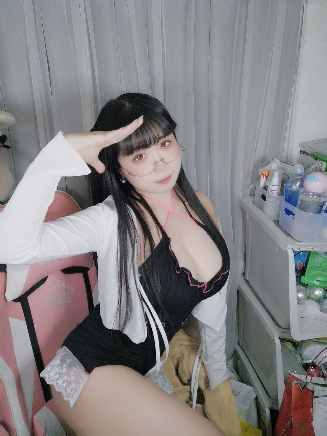 [Net Red COS] Sadako Peach - Heart and Eyes