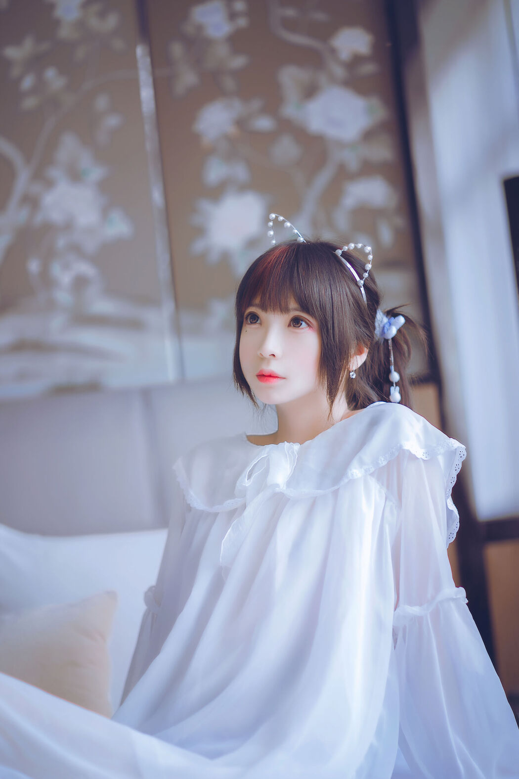 Crazy Cat ss "Pajamas and Sailor Suit in Bathroom" [Lolita COS]